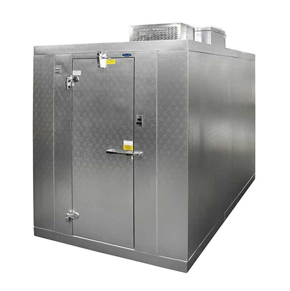 Norlake KLB74610-C 6' x 10' Indoor Walk-In Cooler w/ Top-Mounted