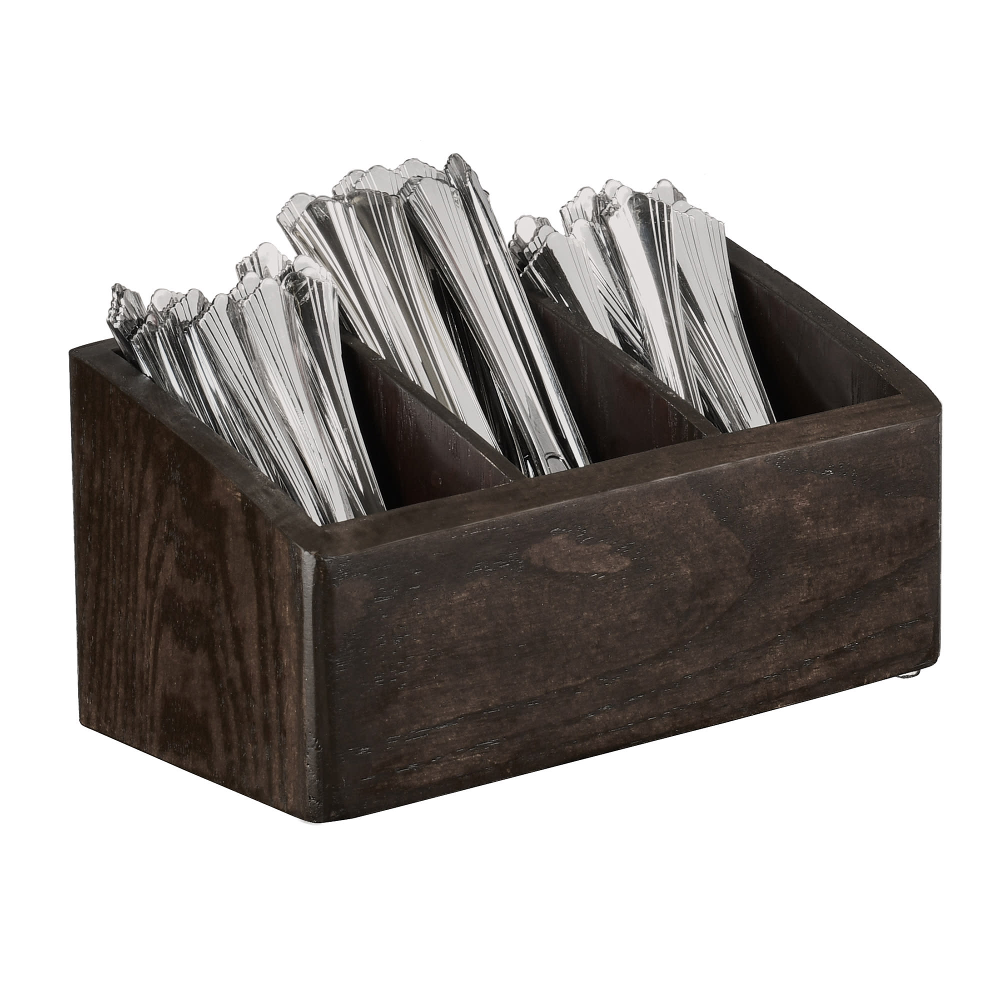 Cal-Mil 22424-112 Cutlery Holder w/ 3 Slots - 10 1/2