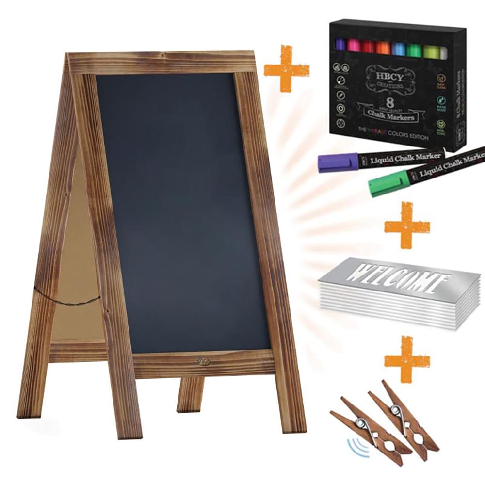 Flash Furniture HGWA-GD1I-CRE8-942315-GG Double-Sided Magnetic