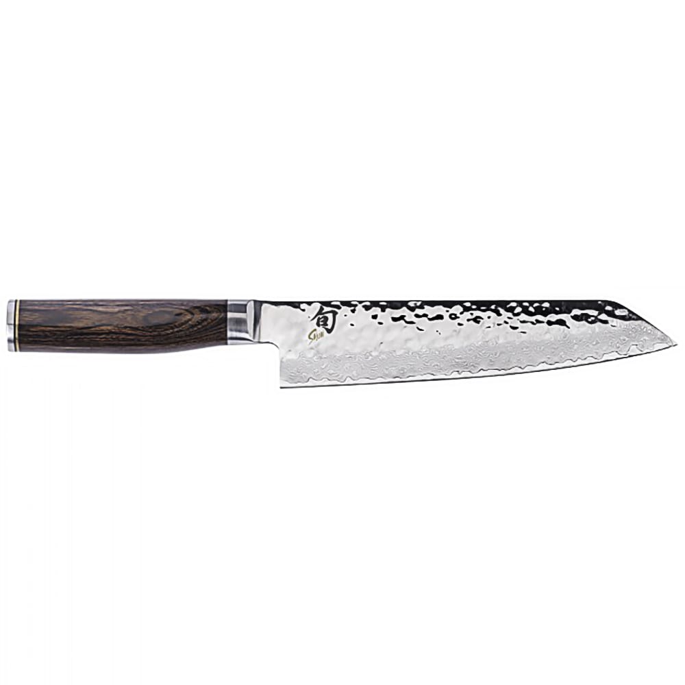 Shun TDM0771 8" Premier Kiritsuke Chef's Knife w/ Walnut PakkaWood Handle