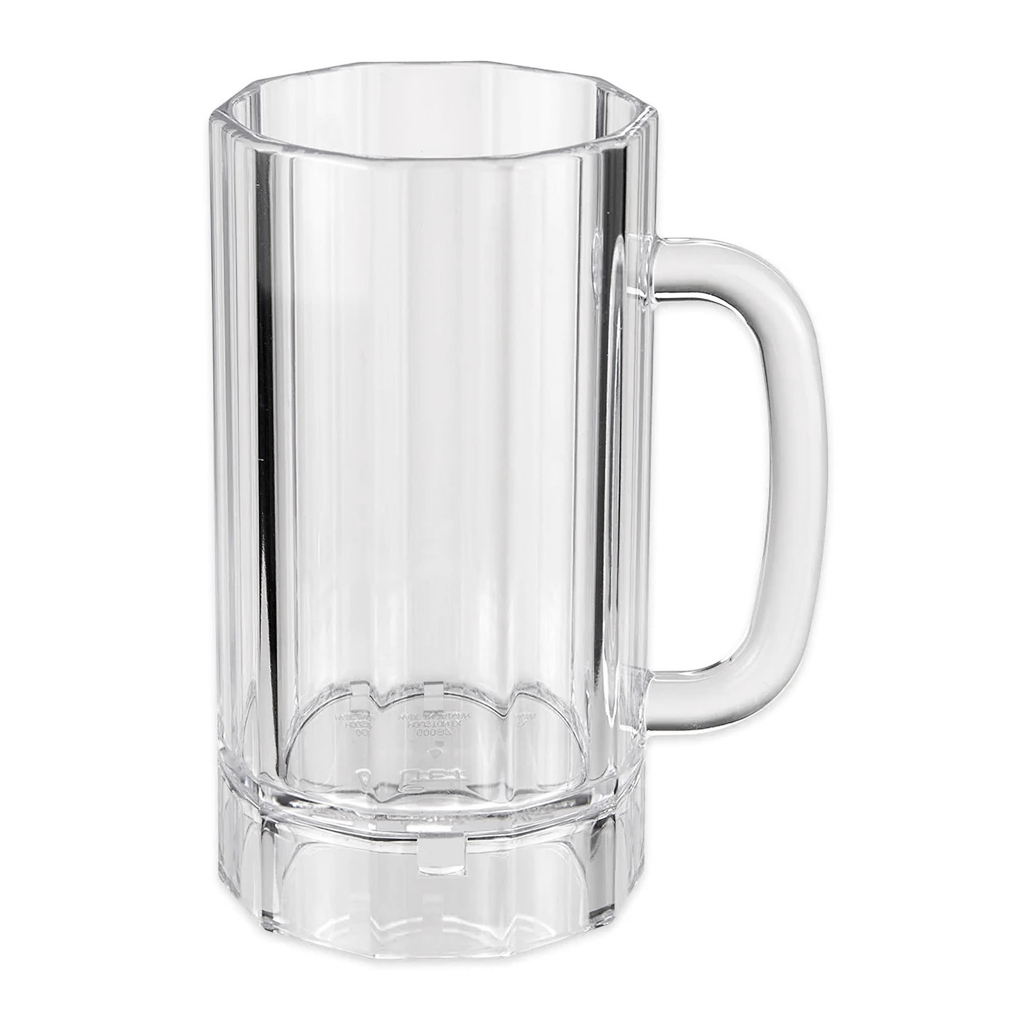 GET 00085-PC-CL 20 oz Beer Mug, Polycarbonate, Clear