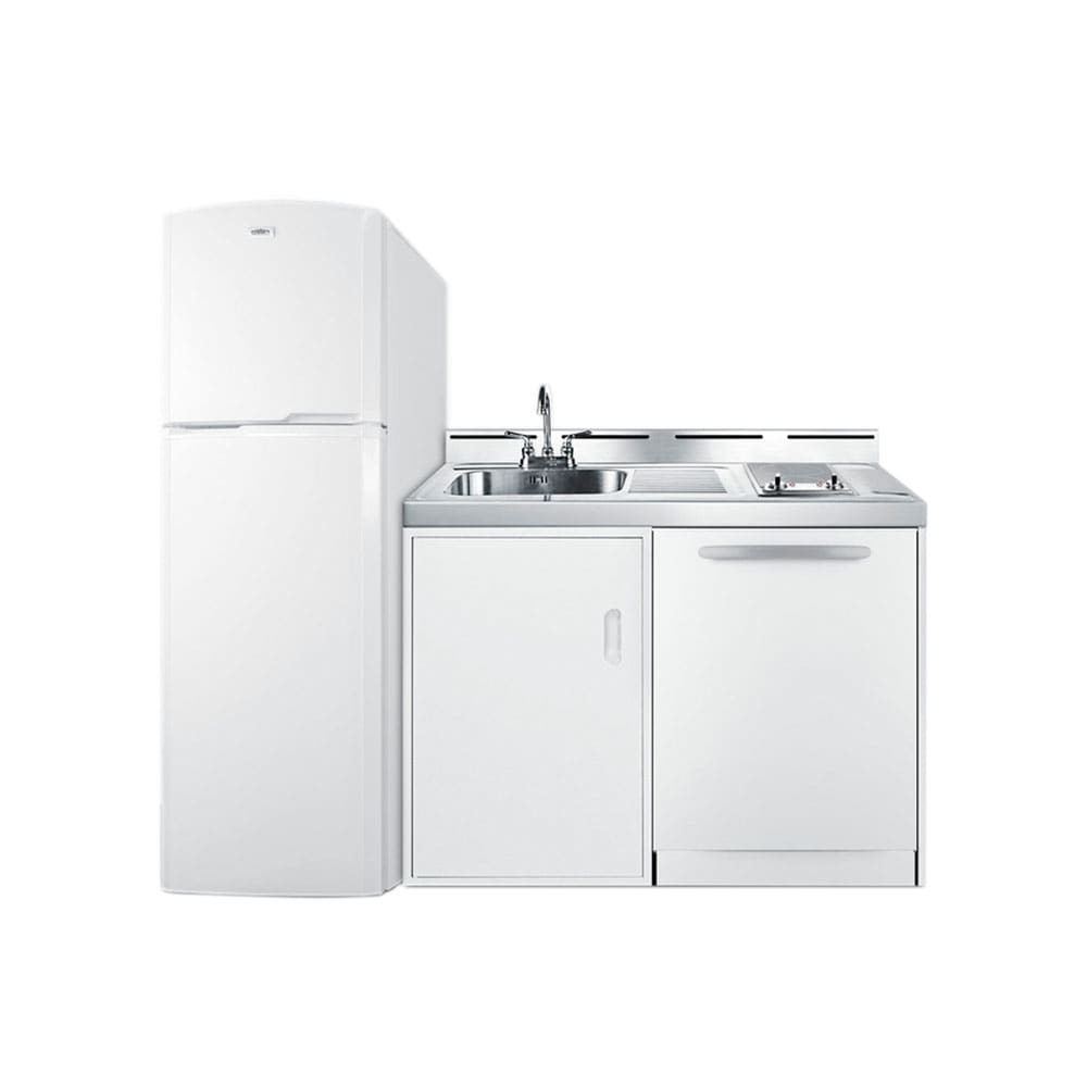 Summit 71 Wide All-In-One Kitchenette with Dishwasher