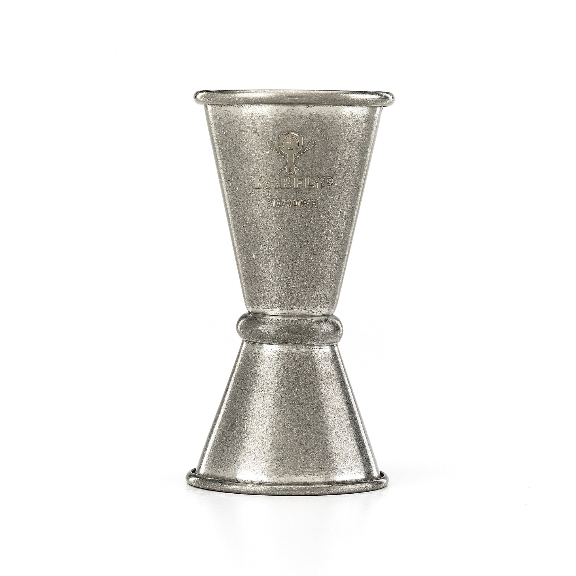 Barfly Double Japanese Style Jigger - 1/2 oz & 3/4 oz