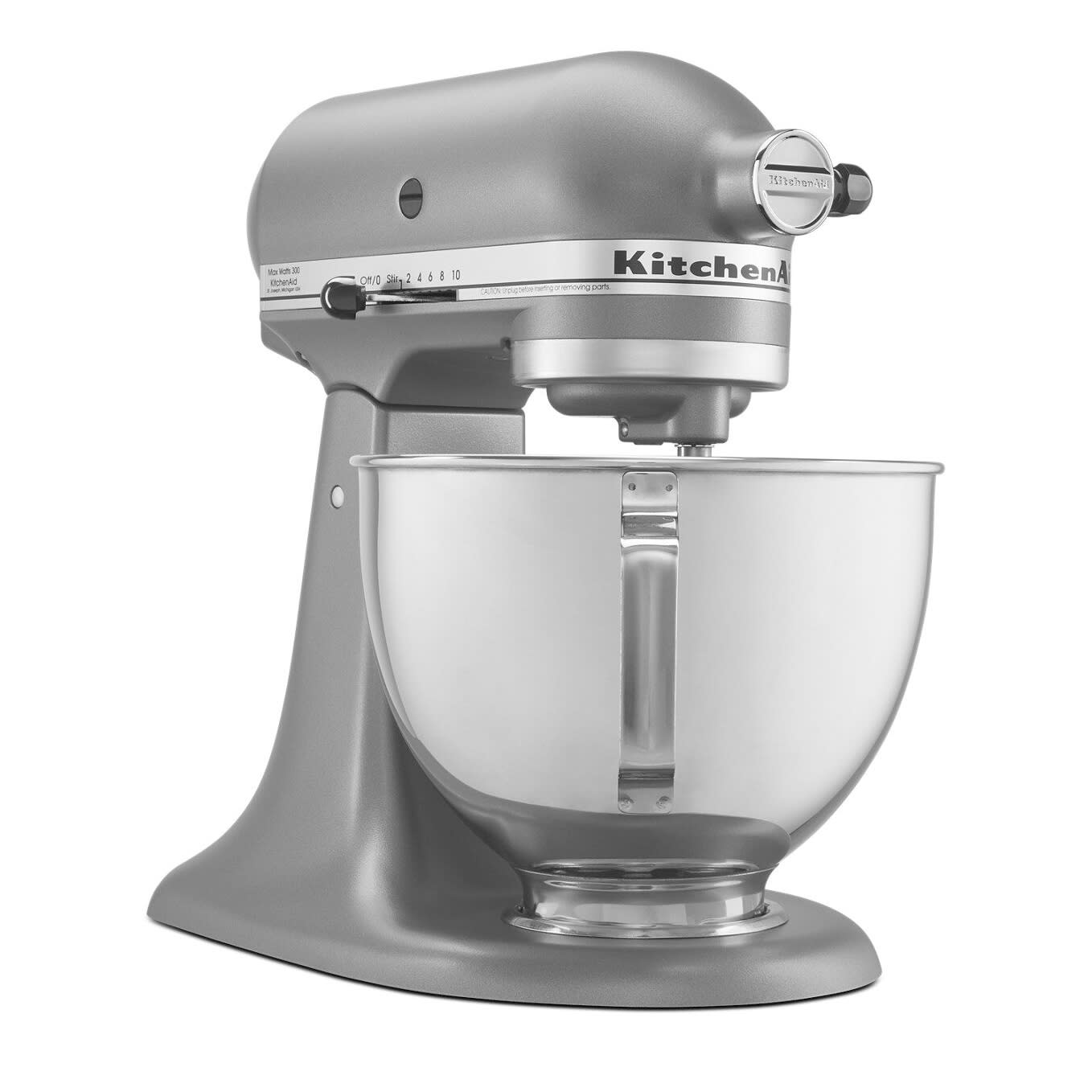 Silver Material: Stainless Steel Stainless Steel Bowl For Kitchenaid 4.5-5  Quart Tilt Head Stand Mixer Replacement For Kitchenaid Mixer Bowl Paper Box  Packaging - Temu