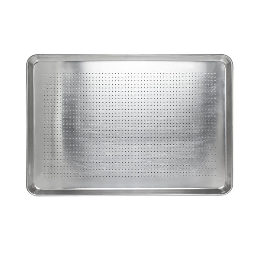 Thunder Group ALSP1826PF Full Size Aluminum Perforated Sheet Pan 18in. x 26in.
