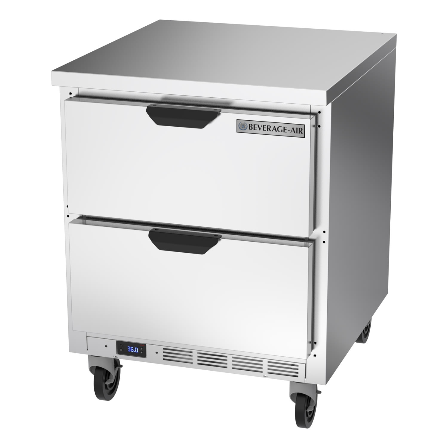 Beverage-Air UCF27AHC-23 27 Low Profile Undercounter Freezer