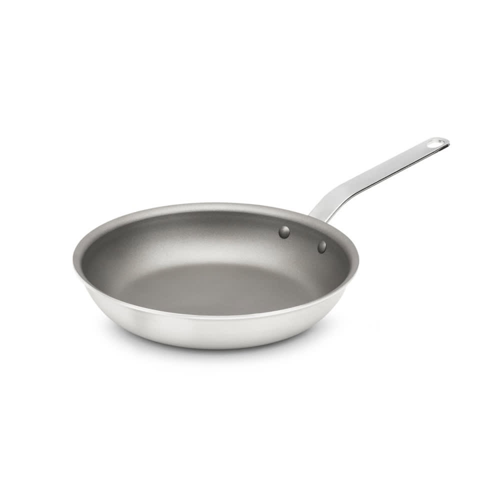 Vollrath Wear-Ever 14 Aluminum Non-Stick Fry Pan with PowerCoat2 Coating and Plated Handle 671214