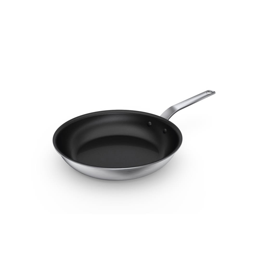 Vollrath Wear-Ever 14 Aluminum Fry Pan with Black Silicone