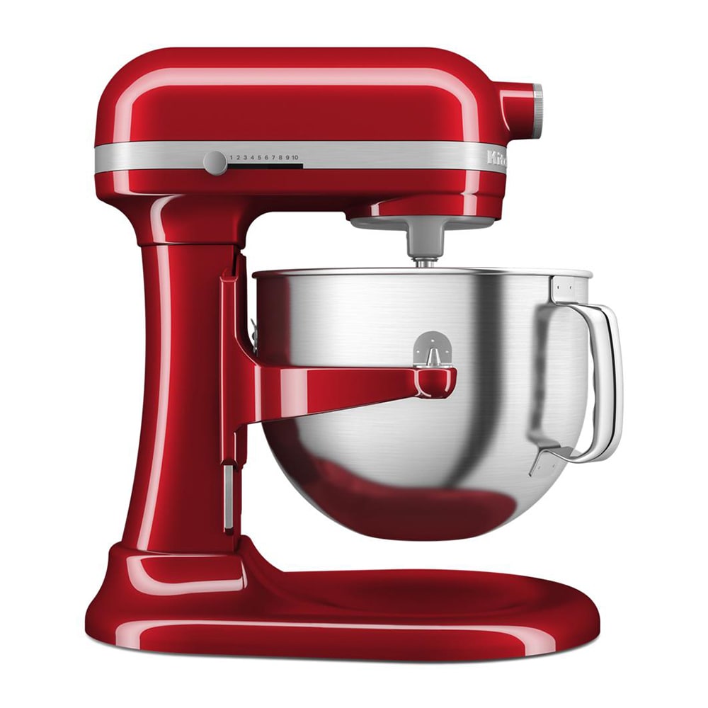 KitchenAid KSM70SKXXCA 11 Speed Stand Mixer w/ 7 qt Stainless Steel Bowl &  Accessories - Candy Apple Red