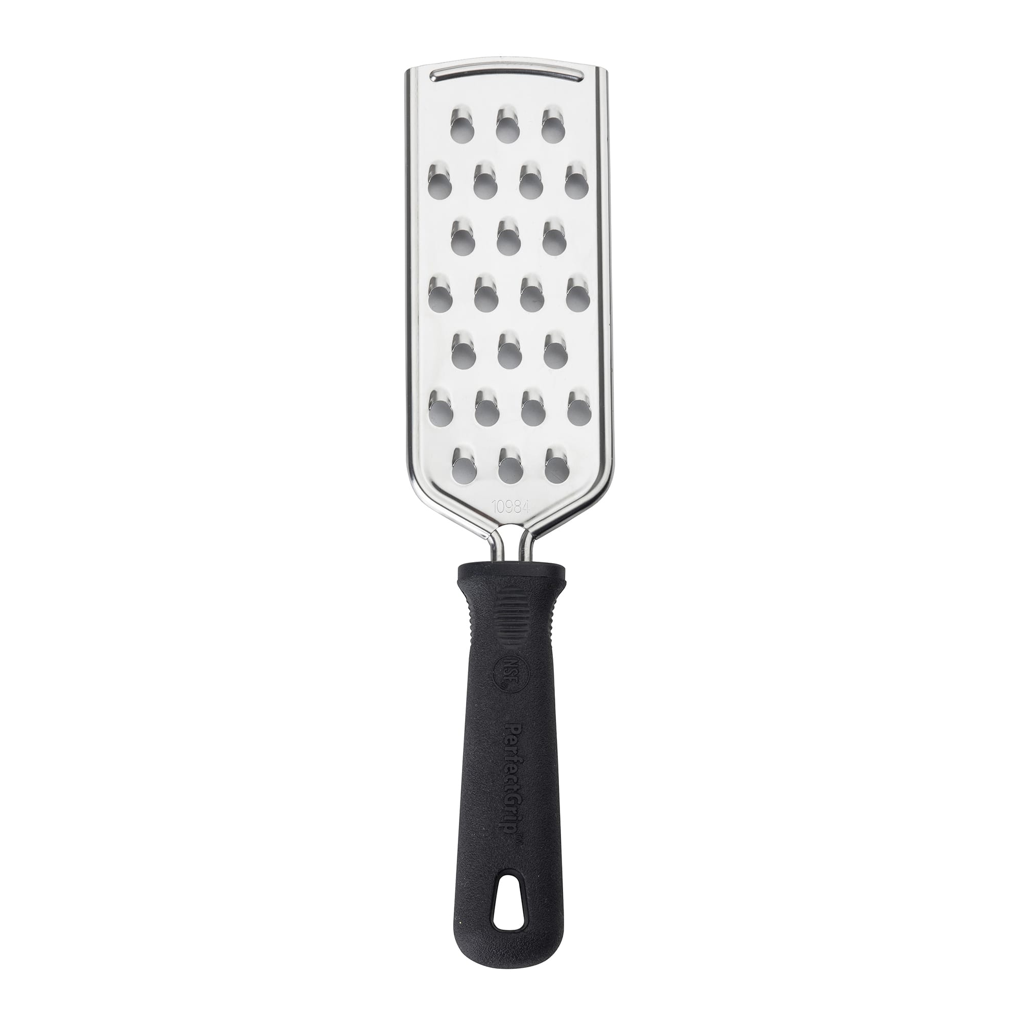 Tablecraft SG205BH Large 4-Sided Stainless Steel Non-Slip Box Grater, 9.5