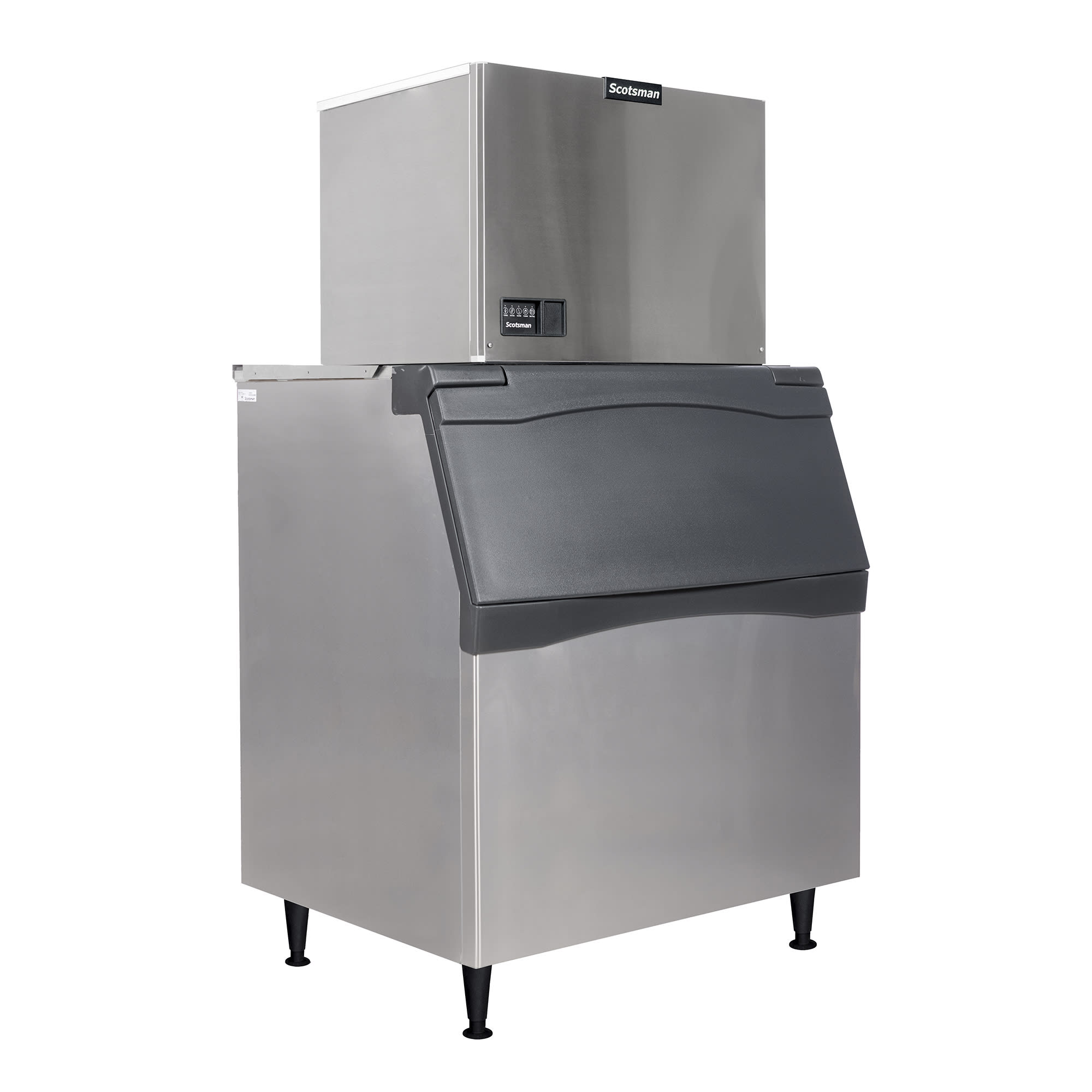 Ice Storage Bin, 30 x 34, 536 lbs Capacity, Stainless Steel, Scotsman  B530S