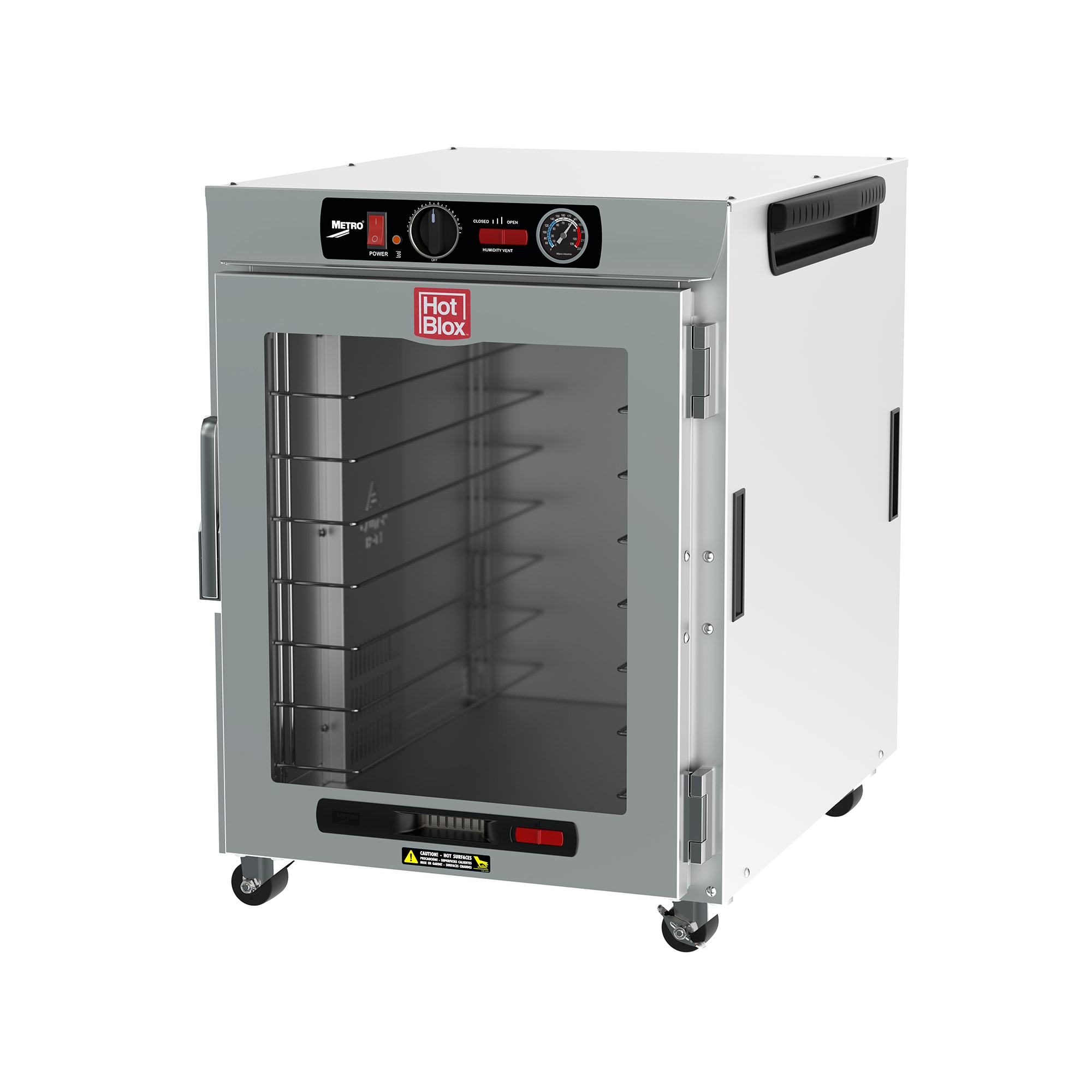 Metro HBCW8-AC-UC Undercounter Insulated Mobile Heated Cabinet w