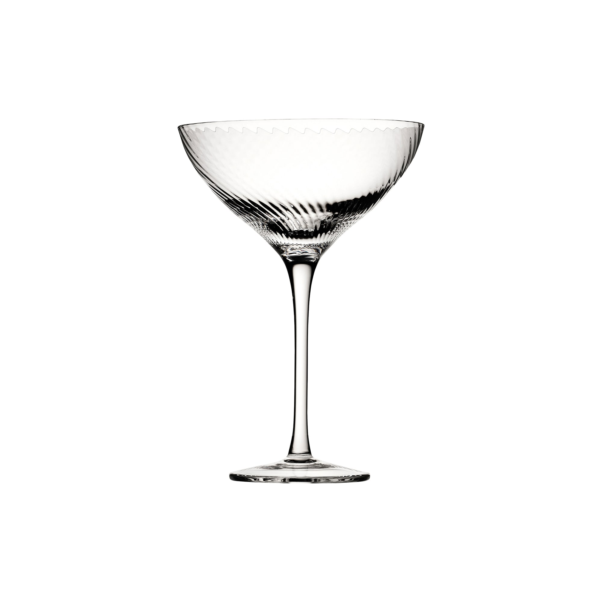 Steelite UR90729 10 1/4 oz Utopia Twisted Hayworth Coupe Glass