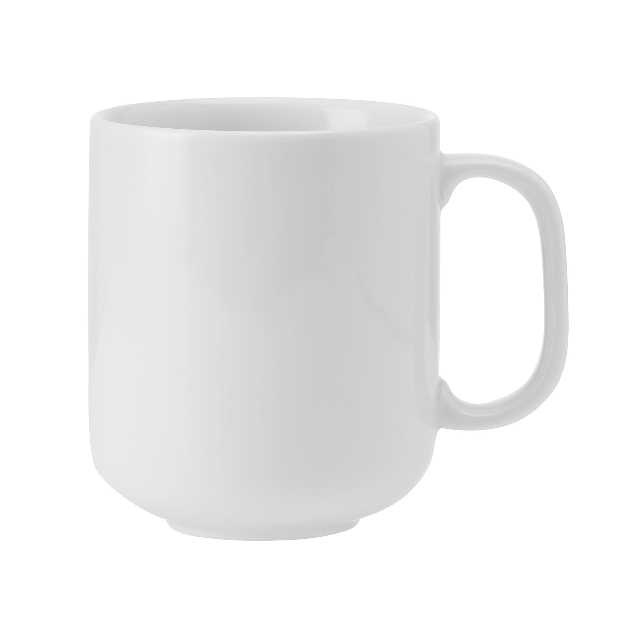 Mikasa Hospitality 5302567 11 oz Meze Mug - Porcelain, White