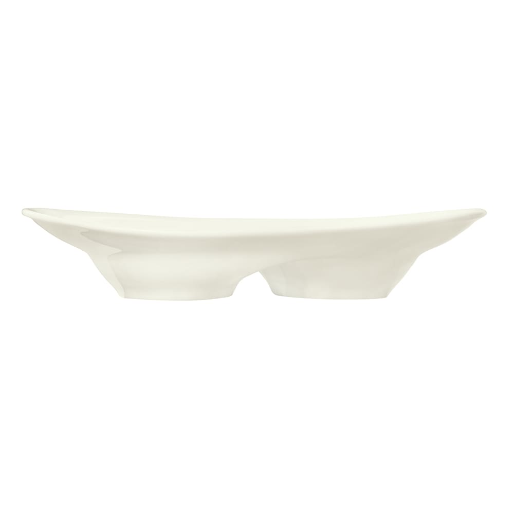 Libbey 987659358 Oval Divided Dish w/ Silk Pattern & Royal Rideau Body ...