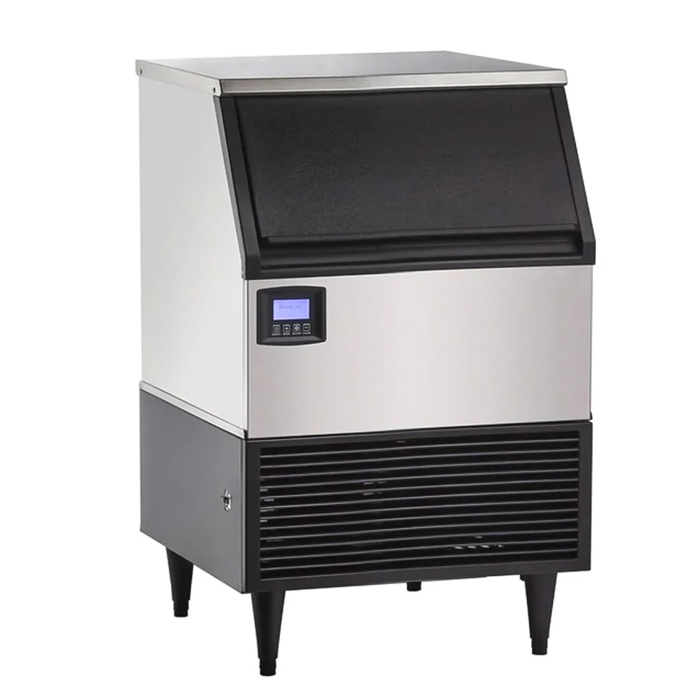 MoTak KT-UIF-200 24&quot;W Full Cube Undercounter Ice Machine - 199 lbs/day, Air Cooled