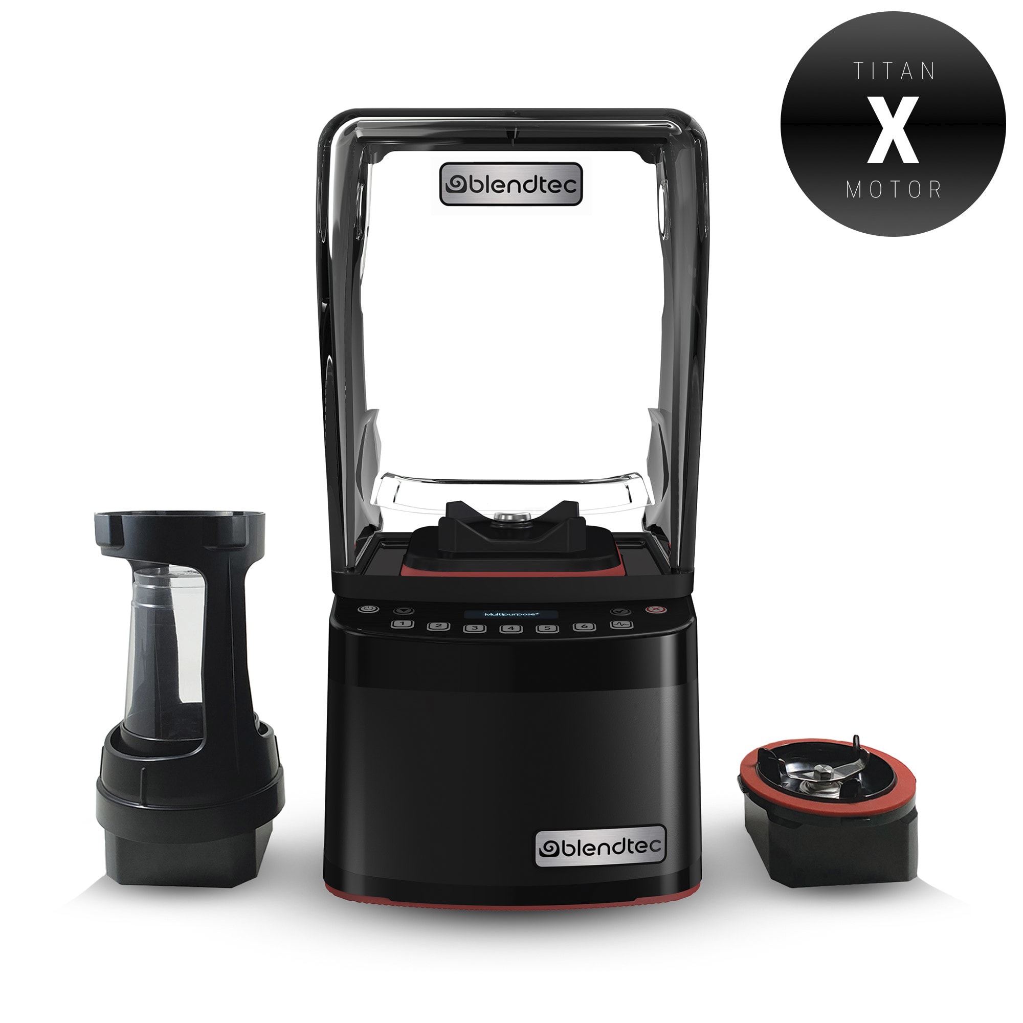Blendtec SNBSXC2901-B1K Countertop All Purpose Blender w/ No