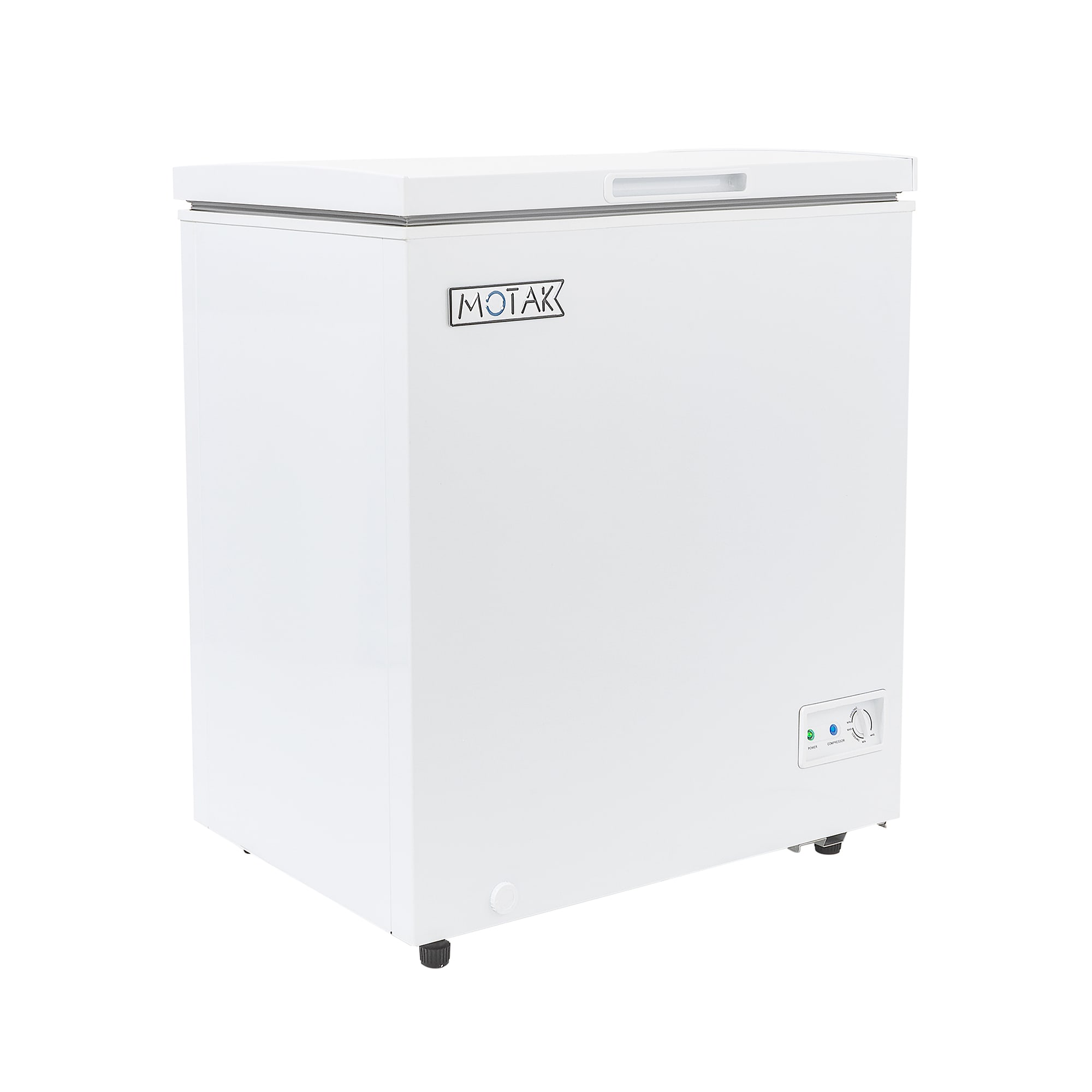 MoTak MCF-5 30&quot; Mobile Chest Freezer w/ (1) Basket - White, 115v