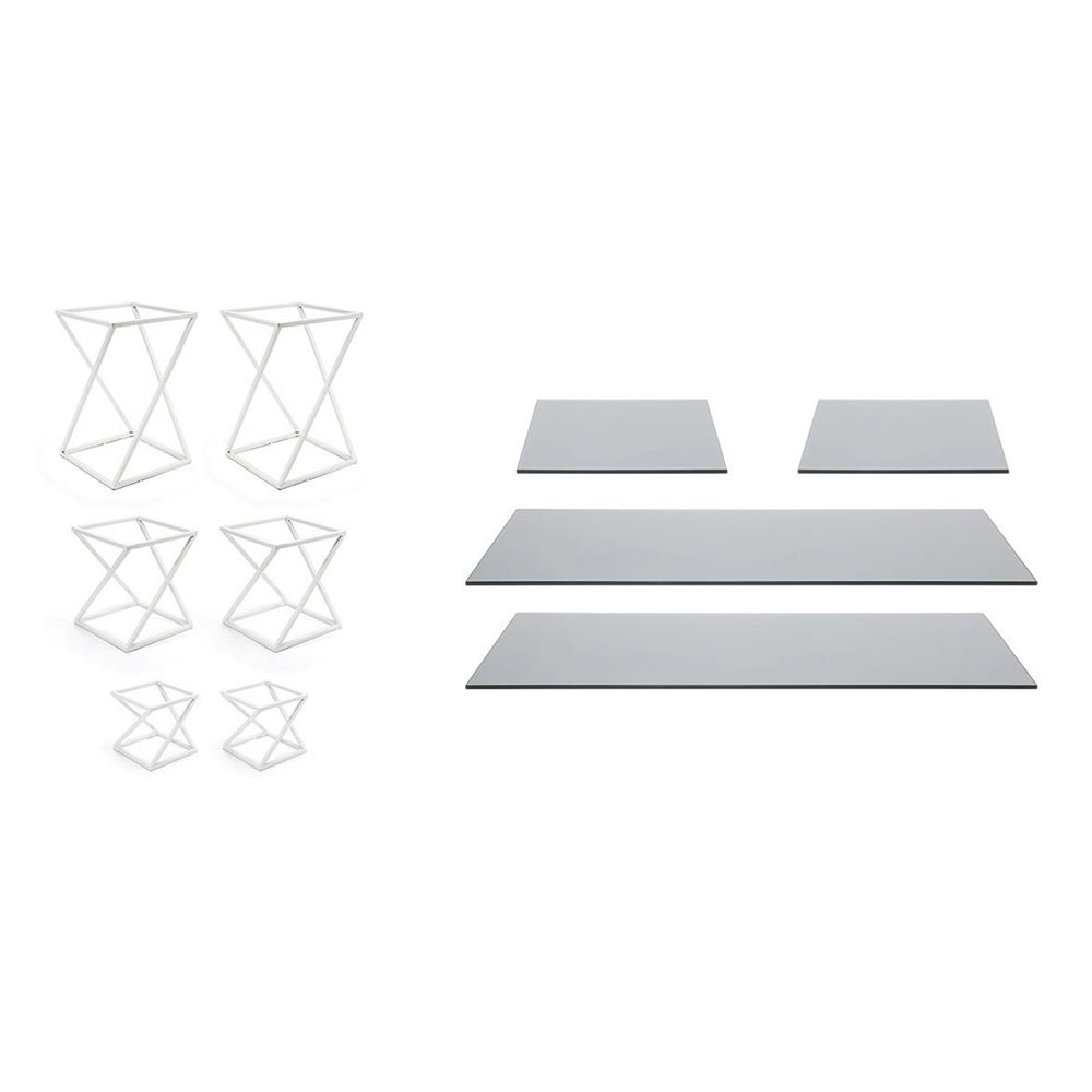 Block Riser Set Front of the House 10 Piece B³ Buffet Building Blocks® Riser Set ...