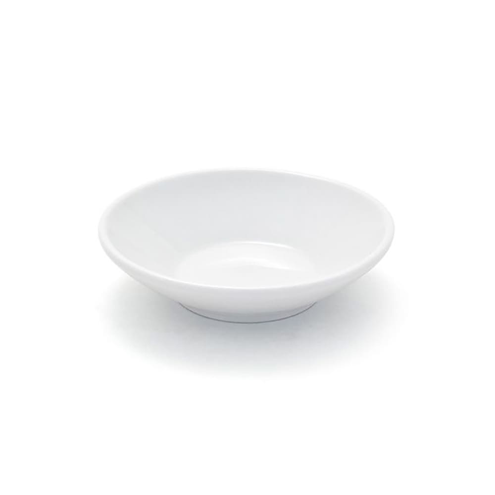Front of the House DSD030WHP23 2 oz Round Kyoto™ Dish - Porcelain