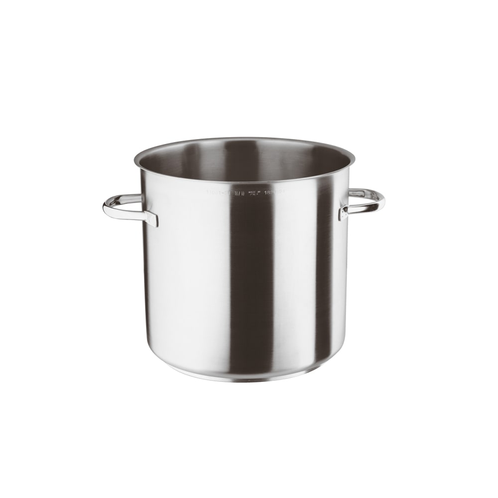 Paderno 1100120 53/4 qt Aluminum/Stainless Steel Stock Pot Induction Ready