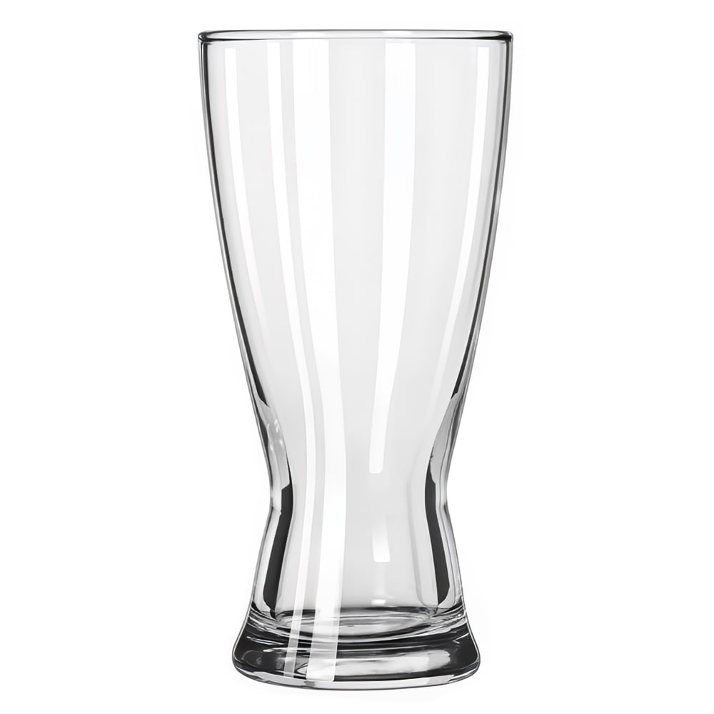 Libbey 183 15 oz Hourglass Design Pilsner Glass - Safedge
