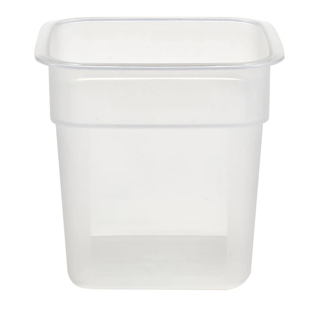 6 Qt Clear Food Container, Cambro 6SFSPROCW135