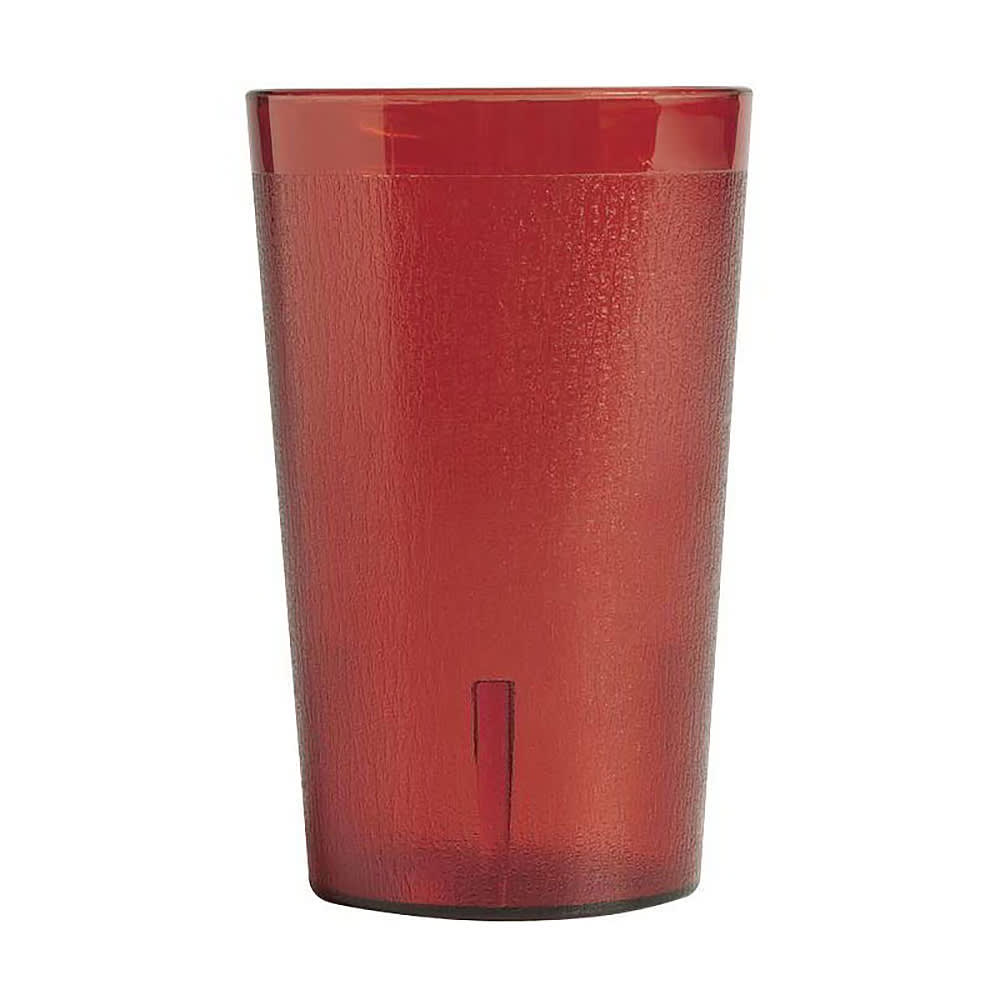 Cambro 12 oz Amber Colorware Plastic Tumbler Cups (1 Dozen)