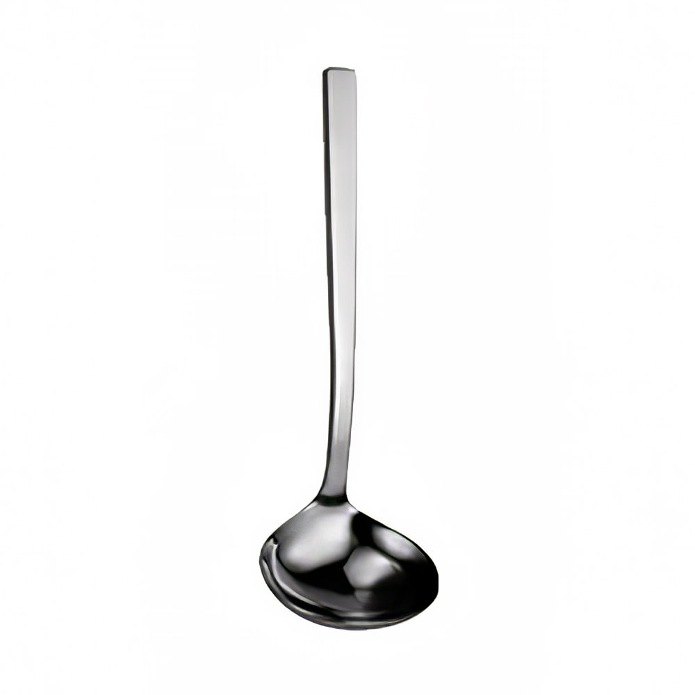 Tablecraft 5 oz Grey Silicone Ladle - 10 3/4L