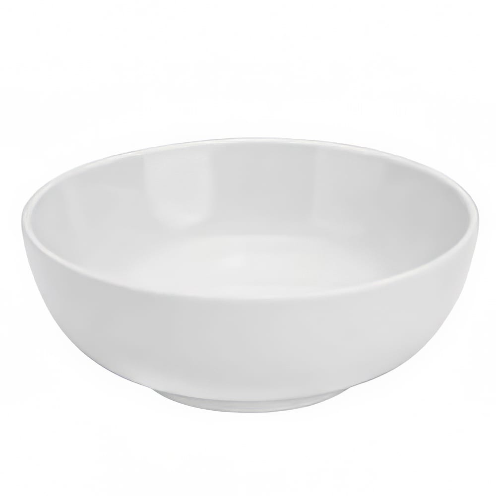 Oneida F1400000734 24 oz Round Tundra Salad Bowl - Porcelain, Bone White