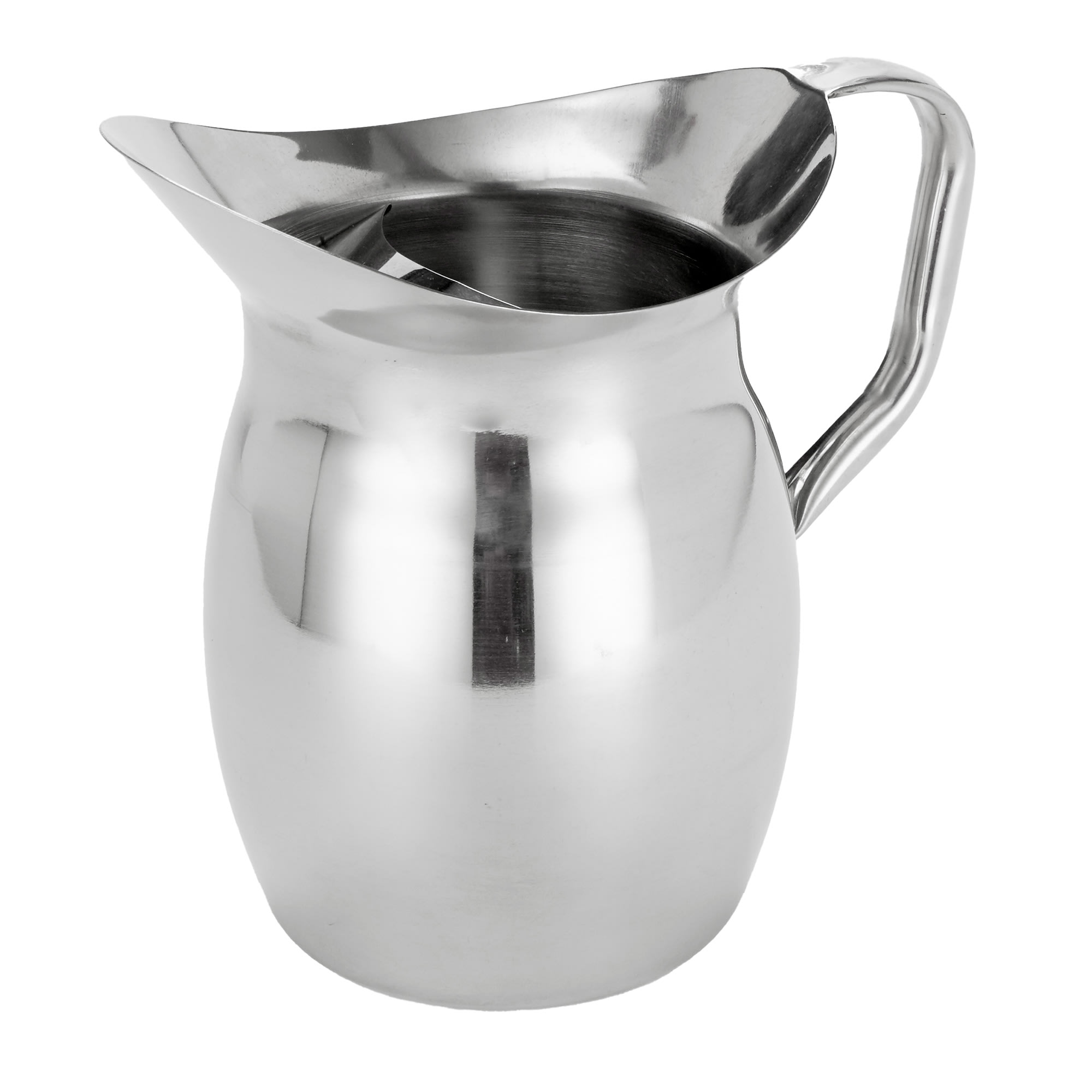 American Metalcraft Bpg67 68 Oz Stainless Steel Pitcher W  Ice Guard