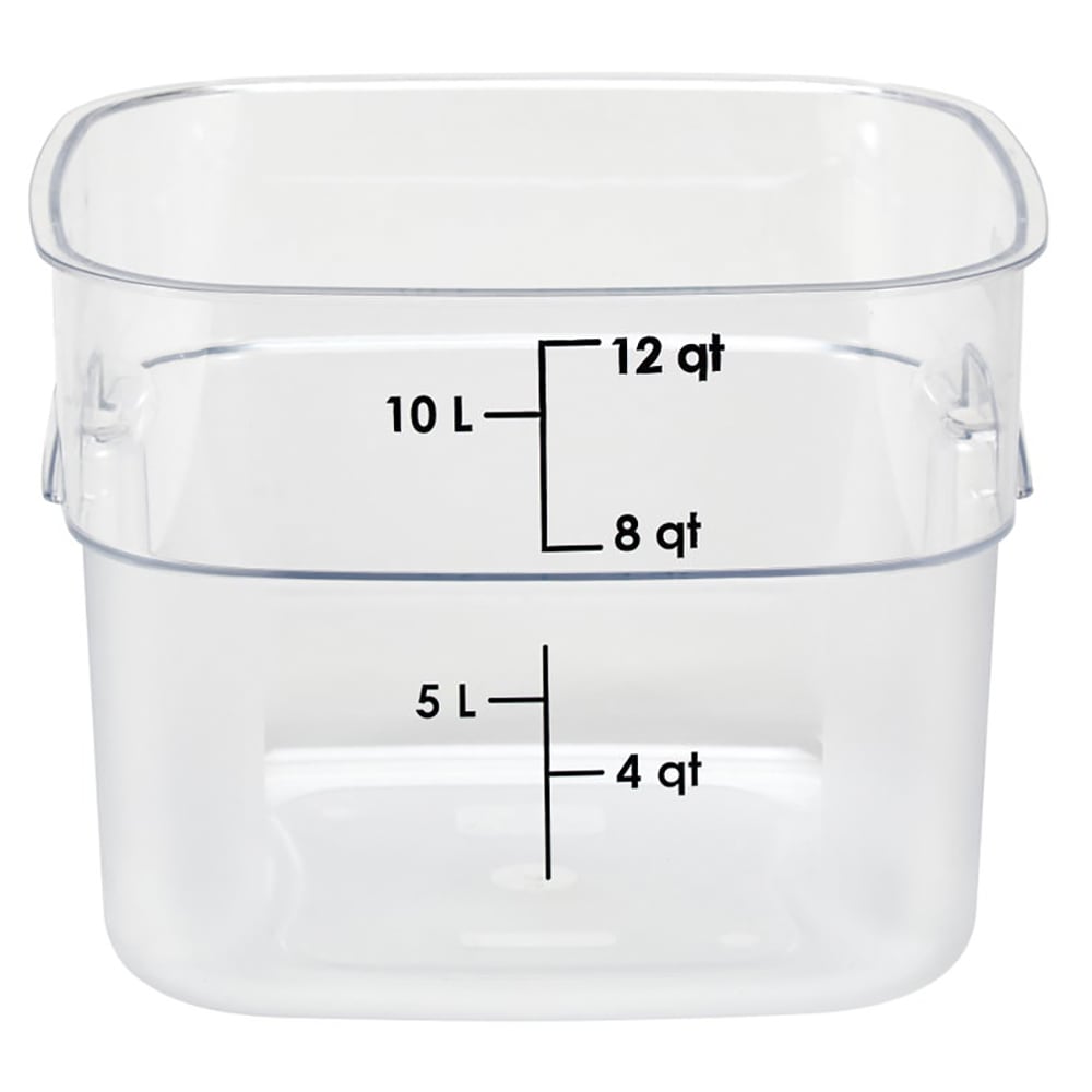 Cambro 8 Qt. Food Storage Container (Polycarbonate)