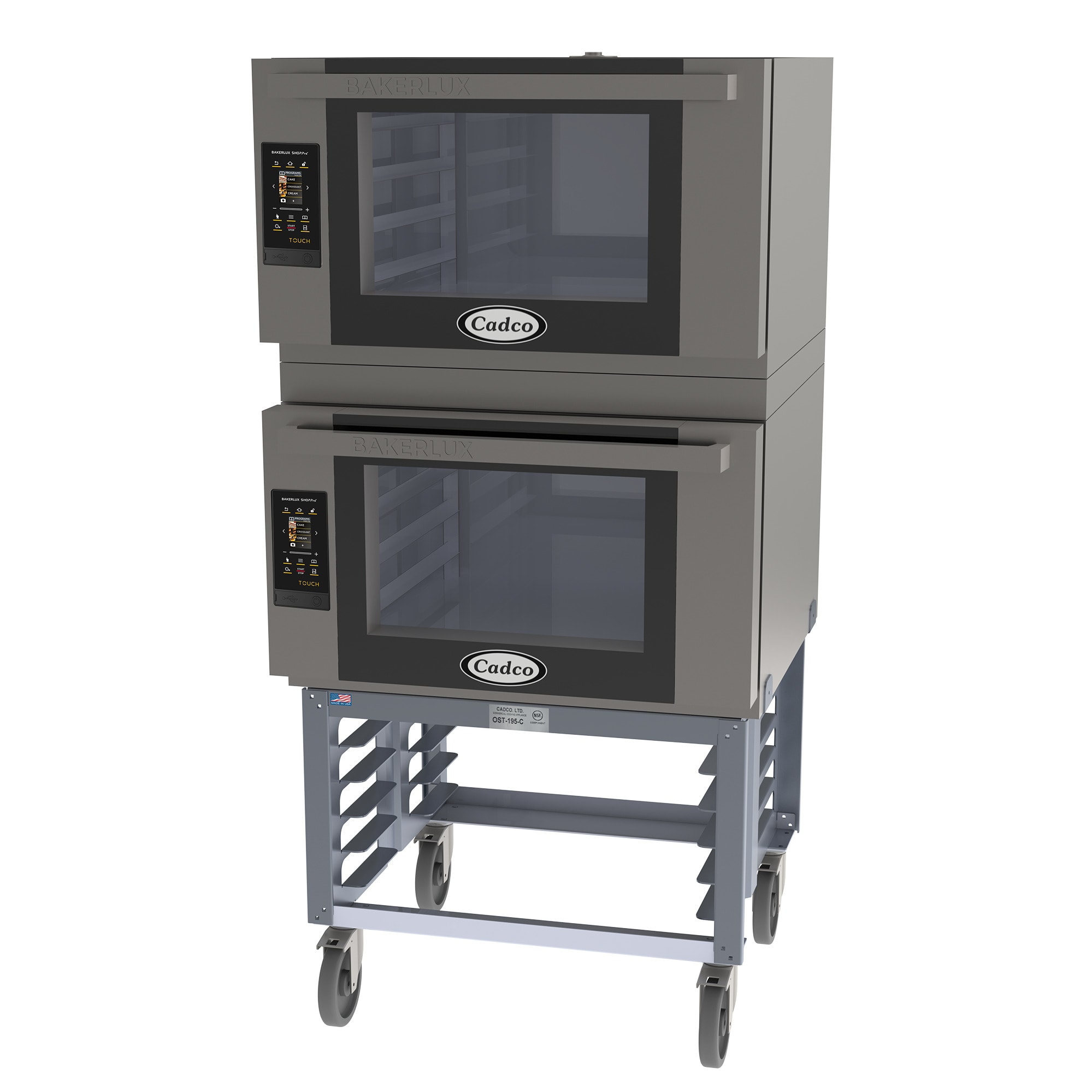 Cadco Xaft-04fs-tr Full-Size Bakerlux Touch Heavy-Duty Convection Oven