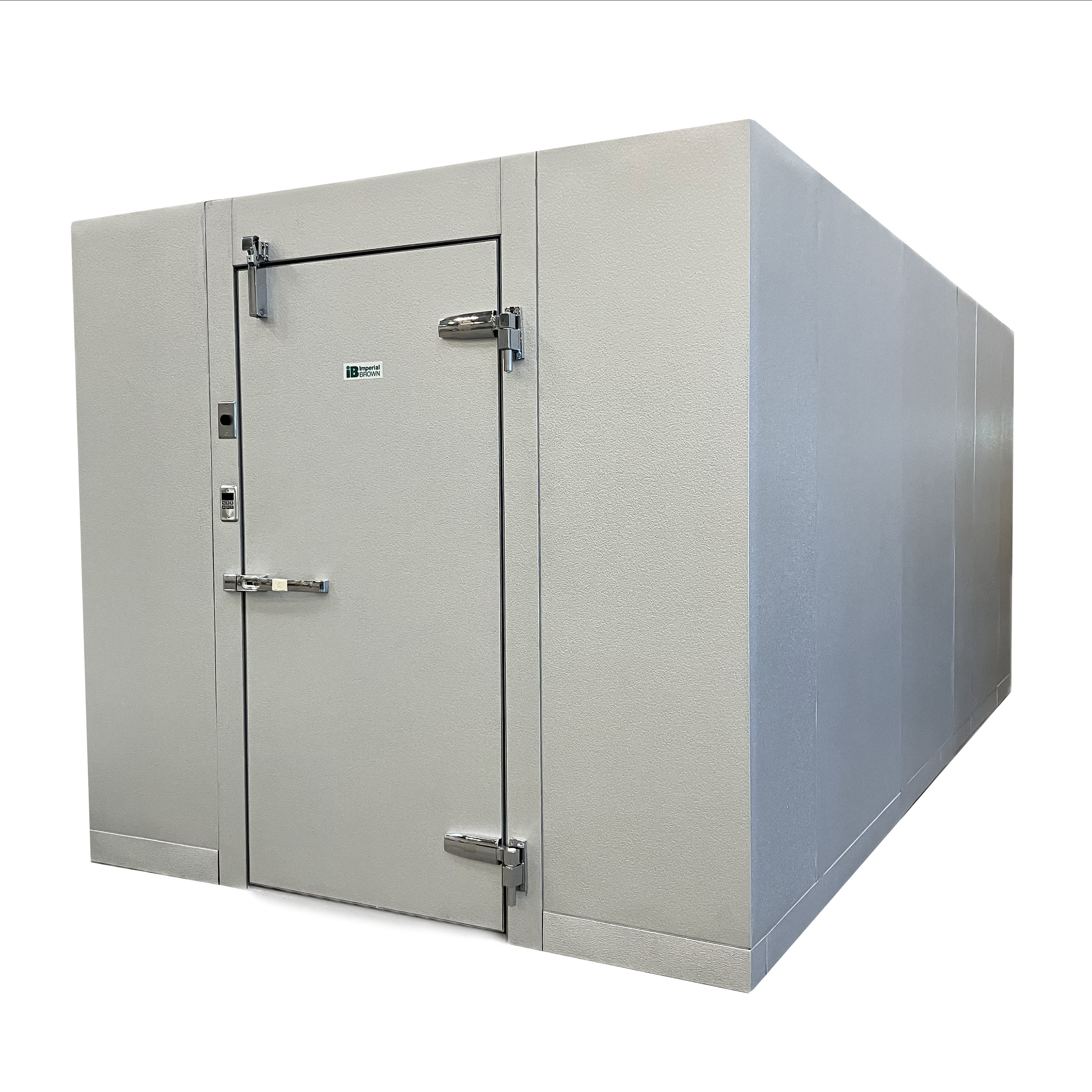 Imperial Brown IB66F 6' x 6' Indoor WalkIn Freezer w/ TopMounted