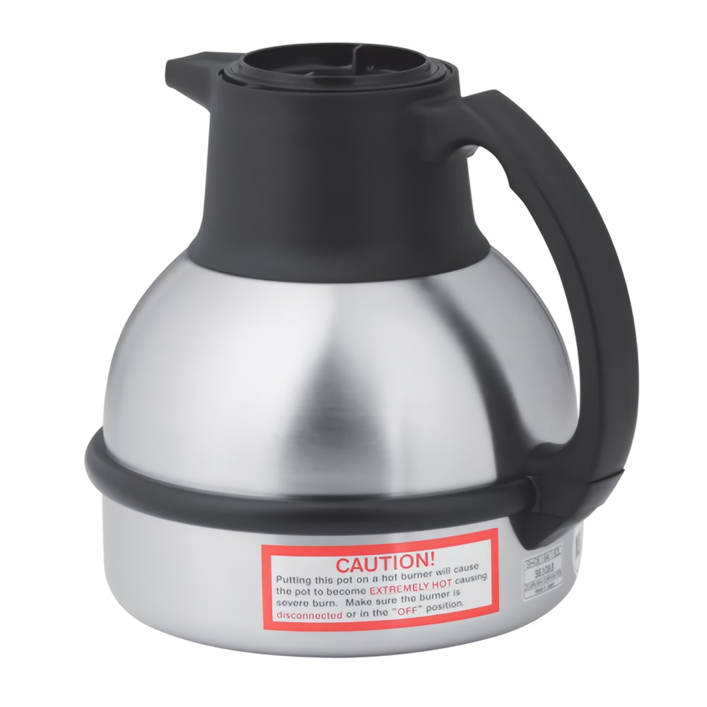 Bunn Thermal Carafe w/ 62 oz Capacity & Brew-Thru Lid, Vacuum Insulation,  Stainless (36029.0001)