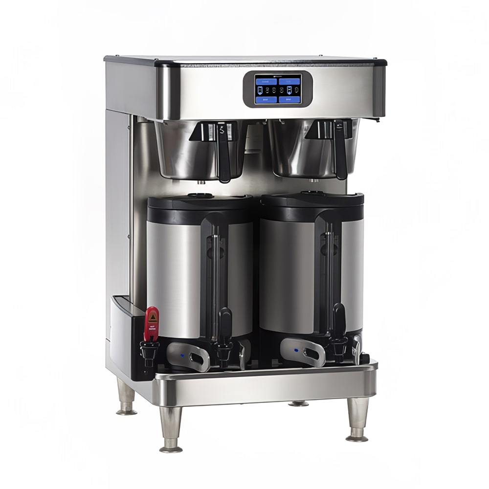 Bunn ICB SH PE Twin Infusion Series Coffee Brewer for Soft Heat® Servers -  Stainless, 120-240v/1ph (53600.0100)