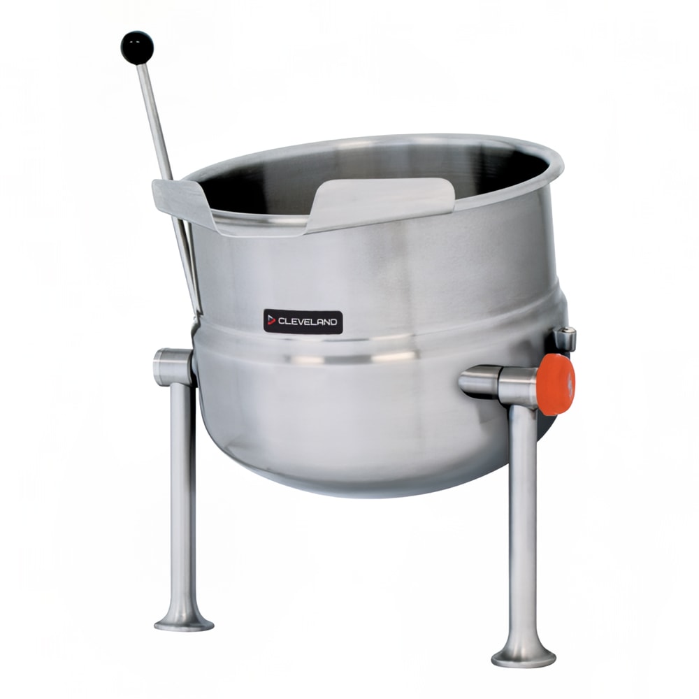 Cleveland KDT12T 12 gal Steam Kettle - Manual Tilt, 2/3 Jacket