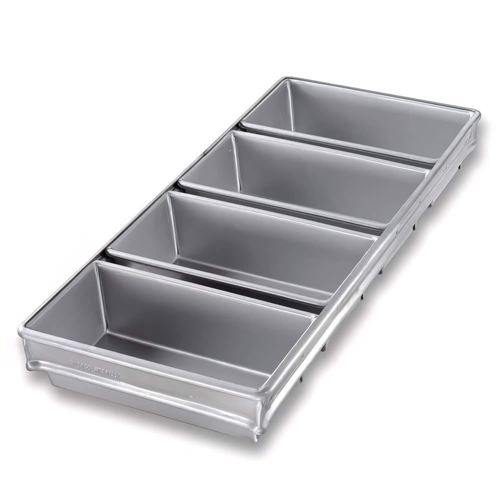 Chicago Metallic 44065 Bread Pan Set, Holds (4) 8