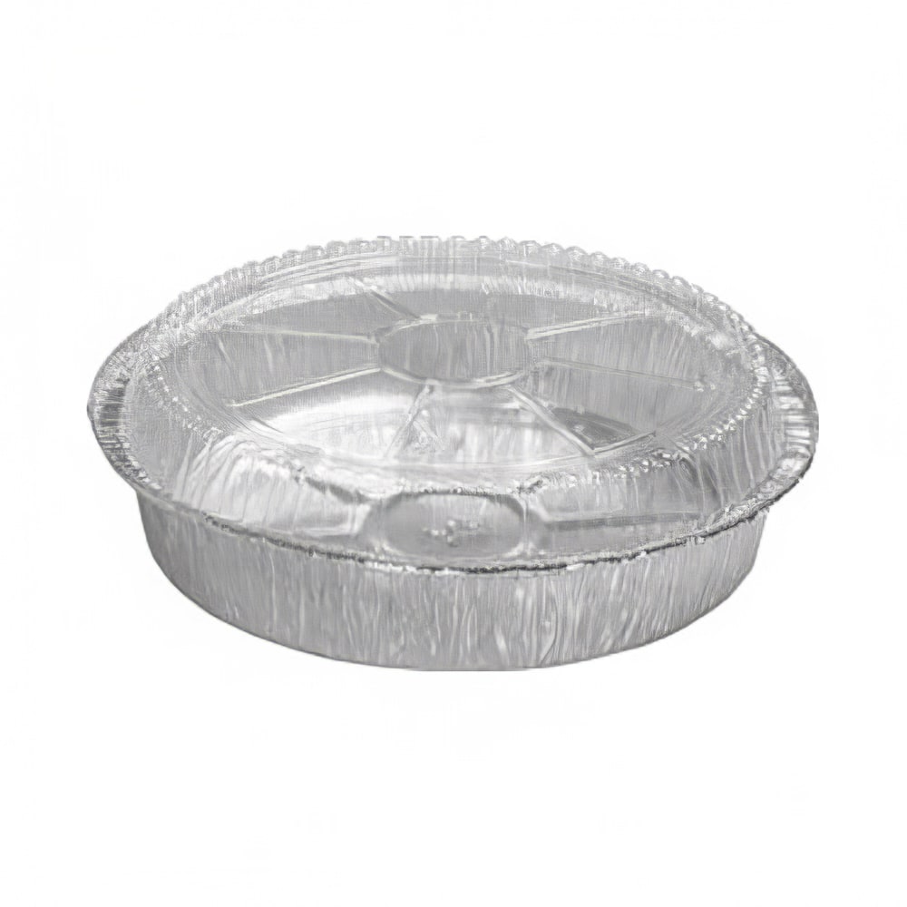 Handi-Foil Handi-Stax 9" Round Disposable Foil Pan w/ Dome Lid (2046-30