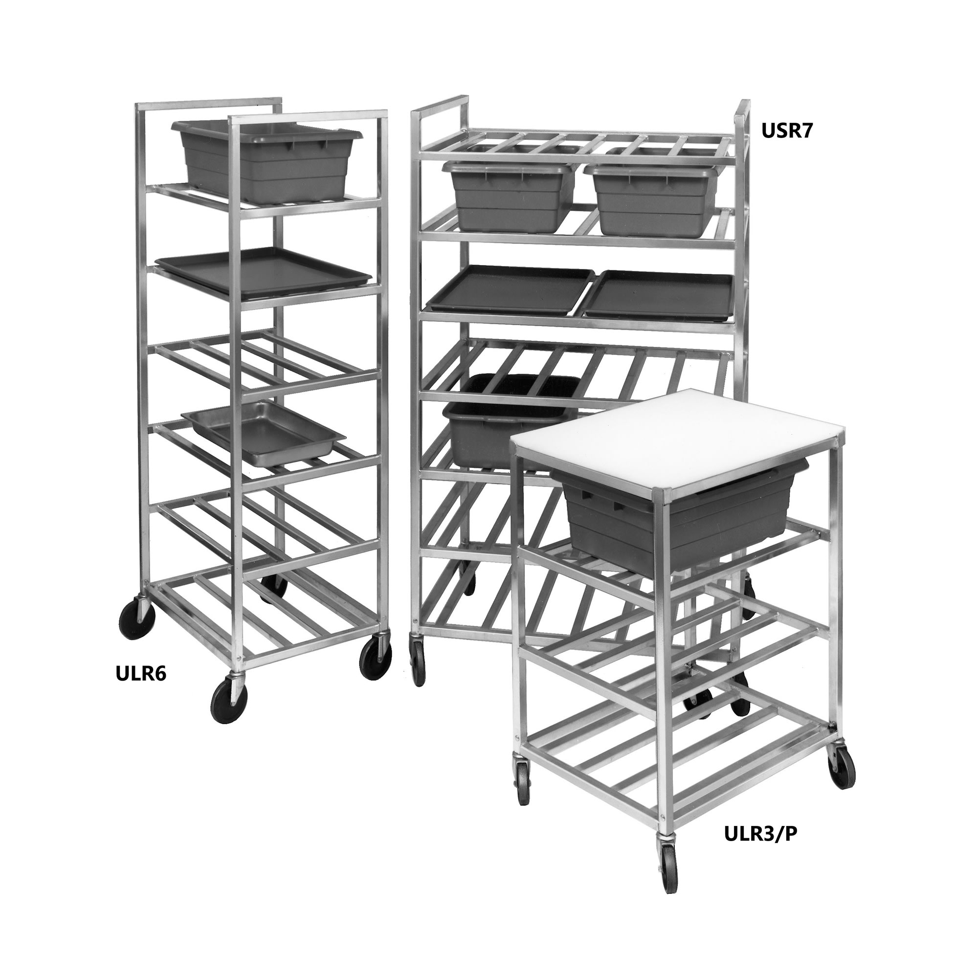 Channel Universal Lug Rack w/ 3 Shelf & 9 1/2