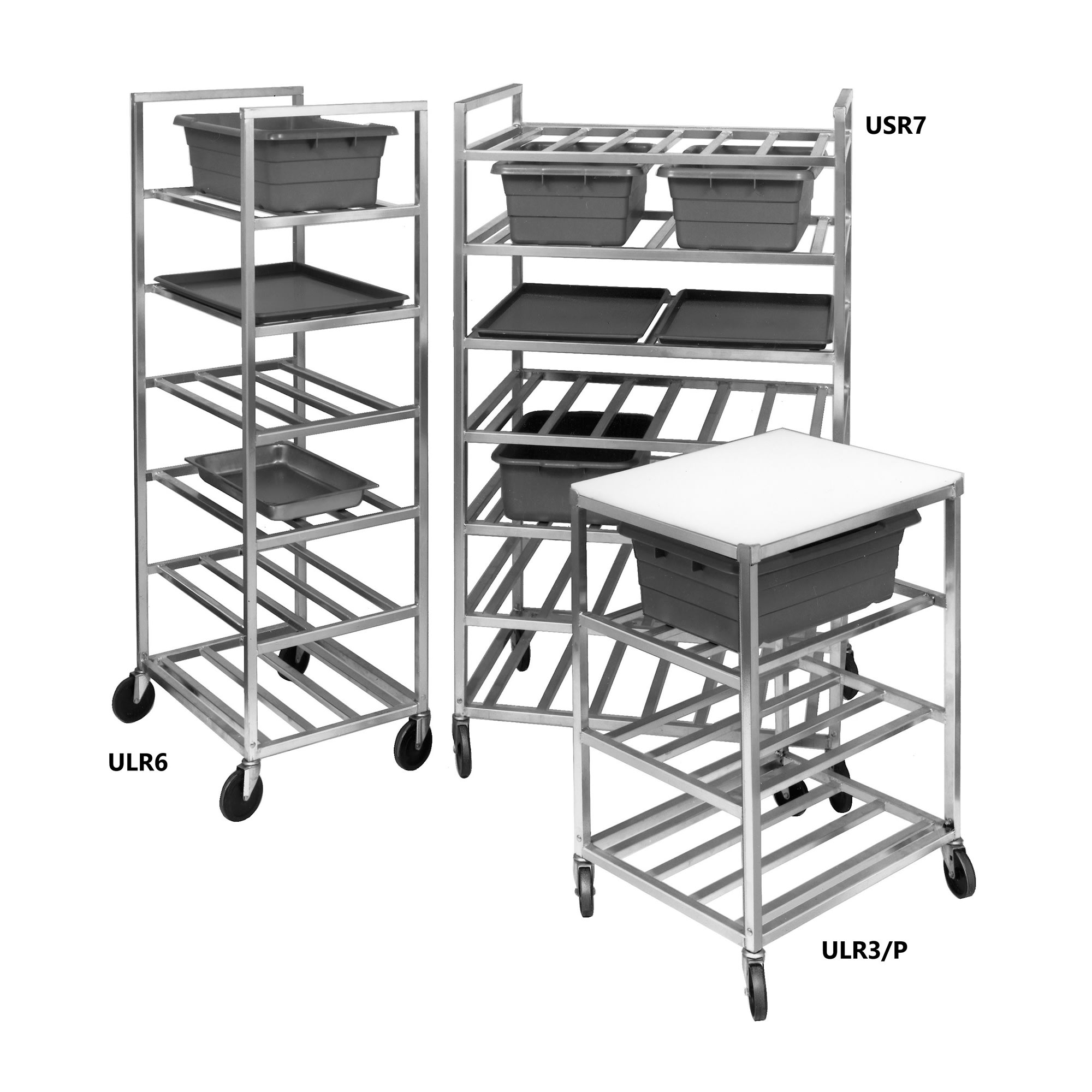 Ulu Rack Channel Universal Lug Rack w/ 7 Shelf & 8 3/4