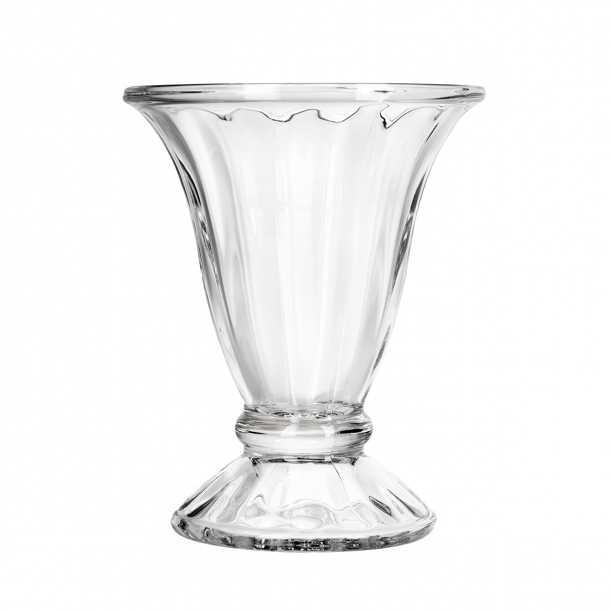 Libbey 5115 6 1/2 oz Footed Tulip Sundae Dish - Glass, Clear