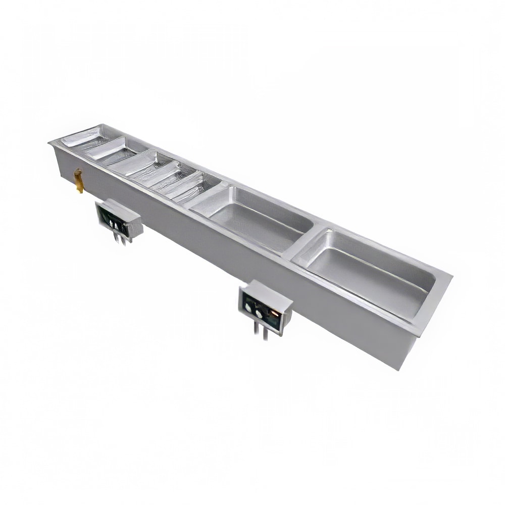 Hatco HWBI-S3MA Drop-In Hot Food Well w/ (3) Full Size Pan
