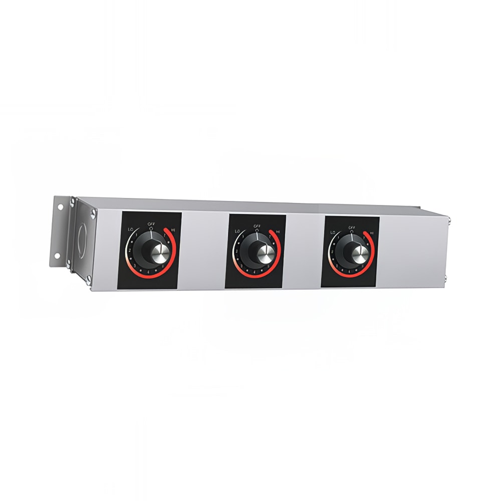 Hatco RMB-14A Remote Control Enclosure w/ (3) Infinite Switches for 120v