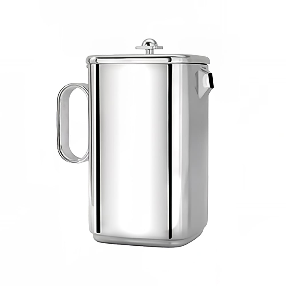 Eastern Tabletop 7245 46 oz Java Square Coffee/Tea Pot w/ Hinged Lid ...