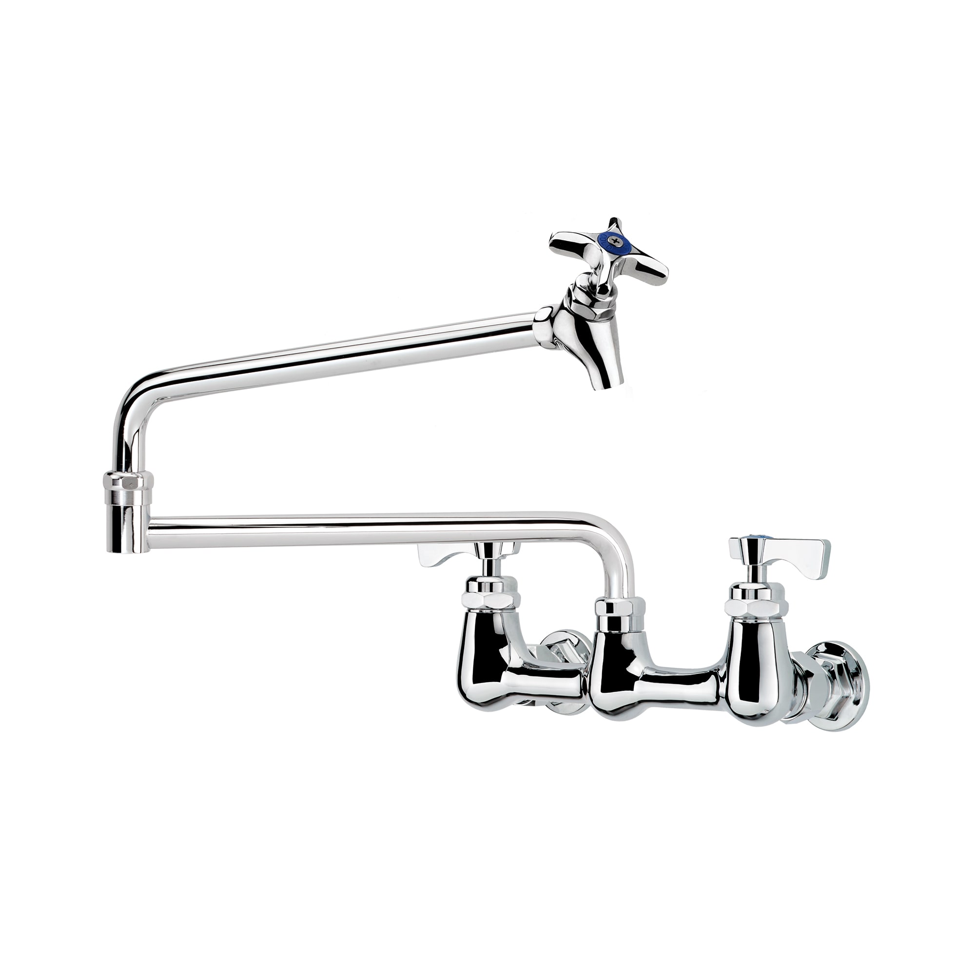 Krowne 16253L Splash Mount Pot Filler Faucet w/ 24" Swing Nozzle