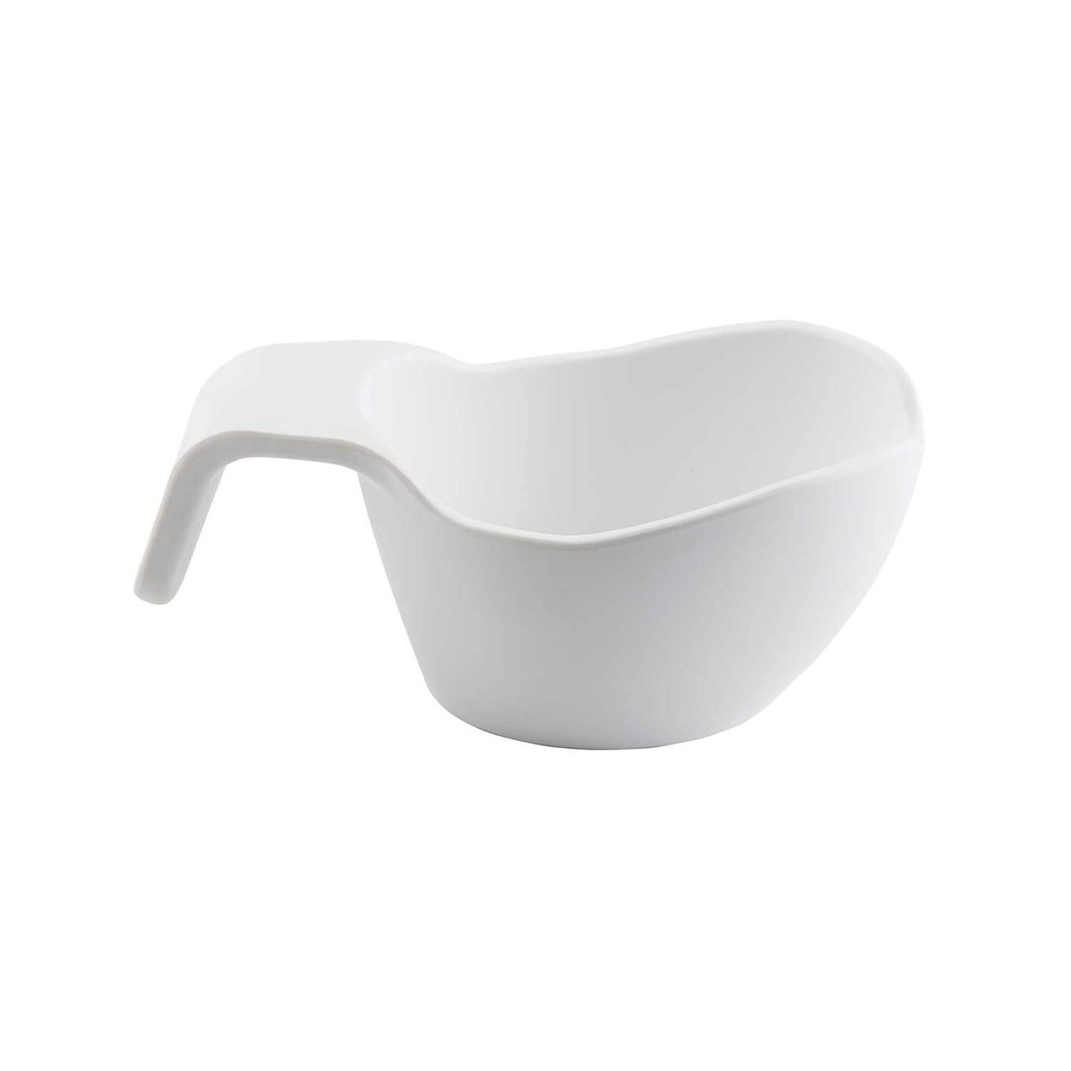 Tablecraft 11680 12 oz Sauce Boat - Melamine, White