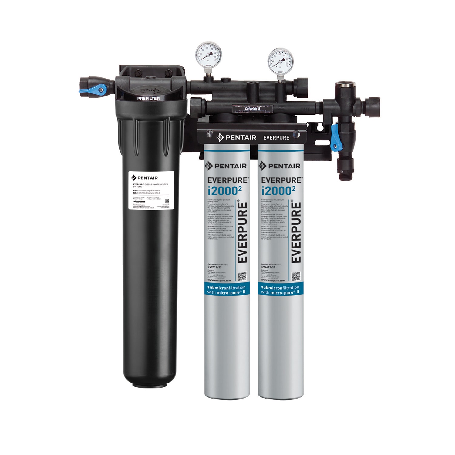 Everpure EV932422 Insurice® Twin PF-i2000² Combination Water