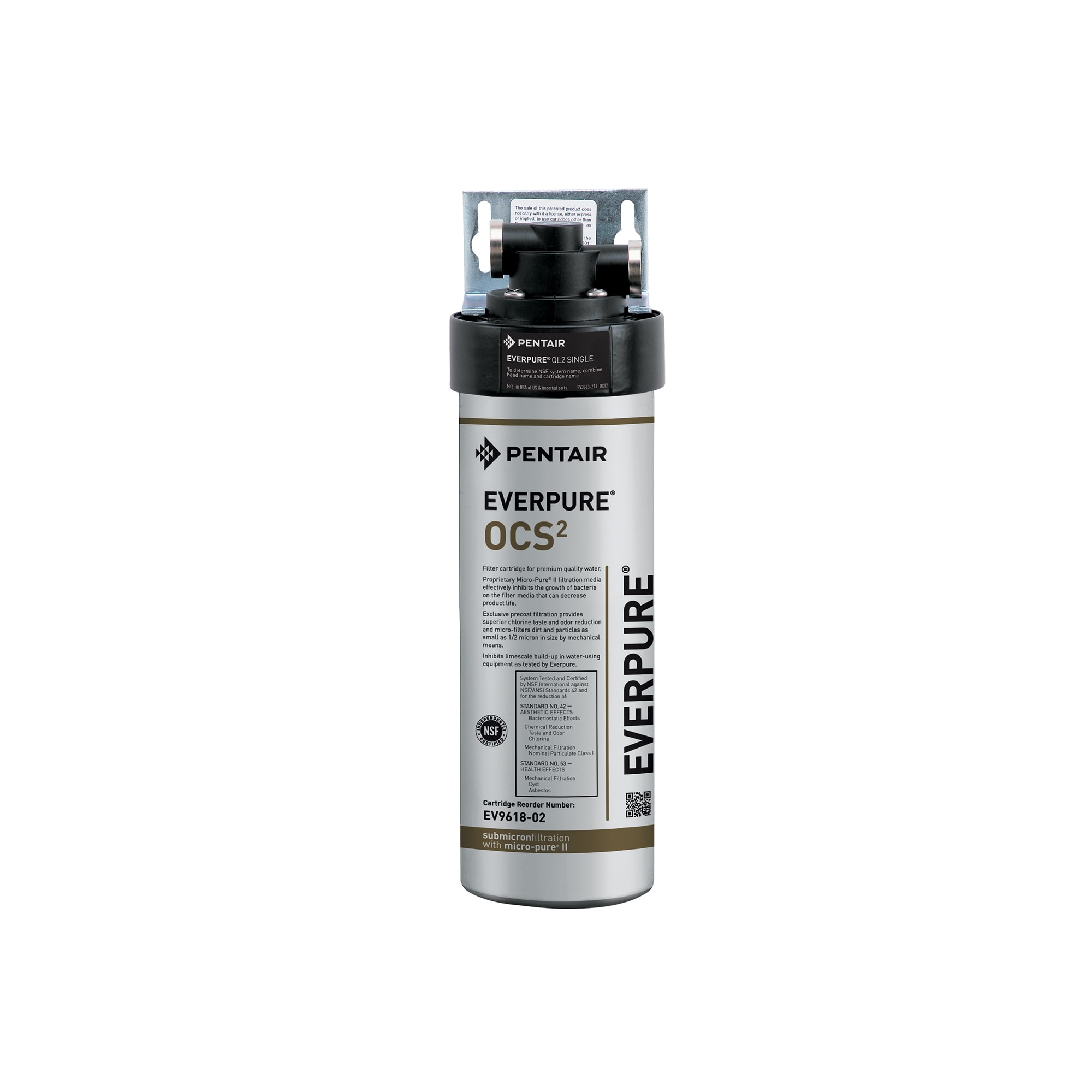 Everpure EV927560 Single QL2-OCS² Primary Water Filter Cartridge