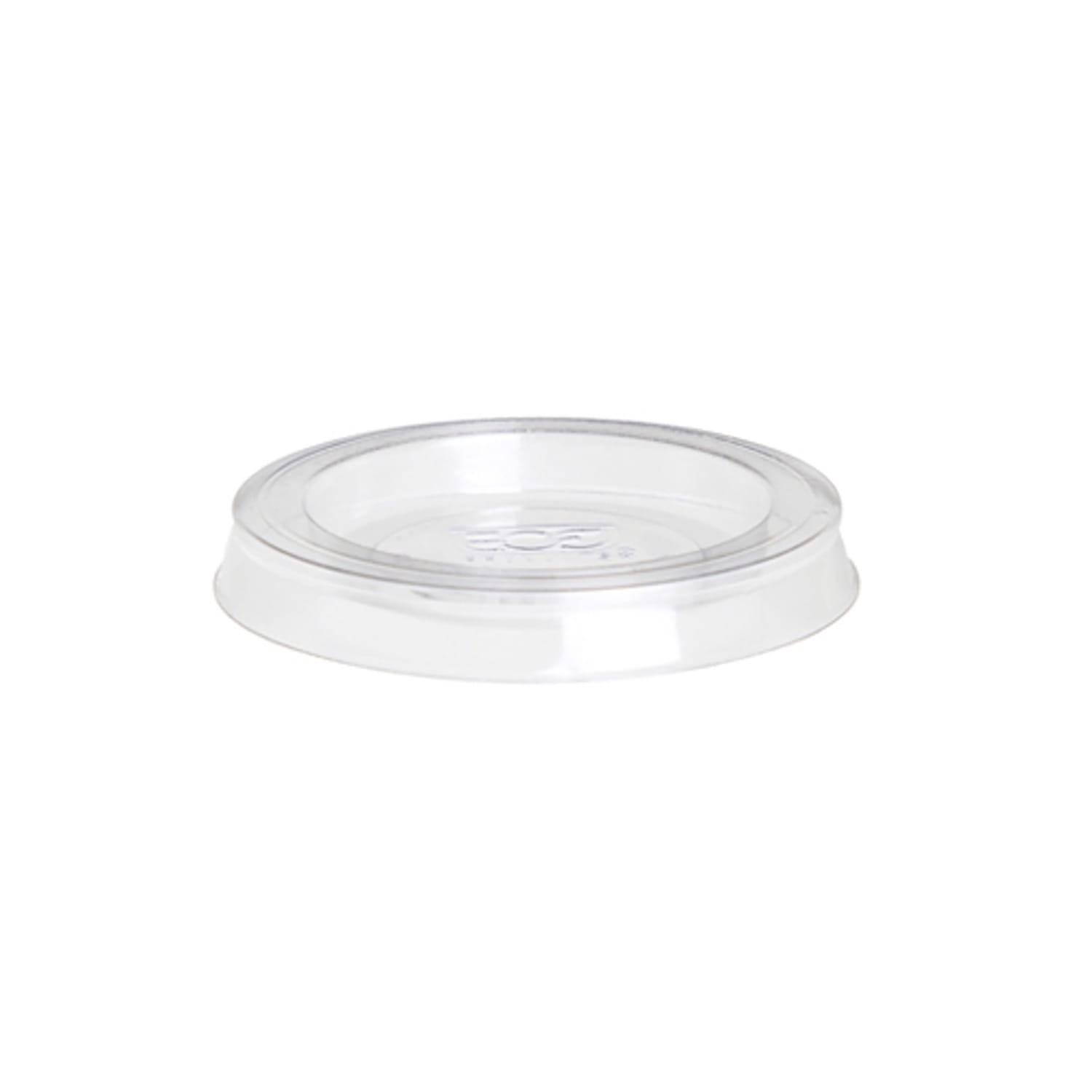 Eco Products EP-PC100LID Lid for 1 oz Portion Cups - PLA, Clear